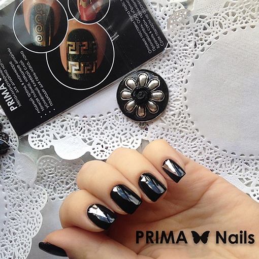 Trafaretto, Металлизированные наклейки (GM-04, серебро)