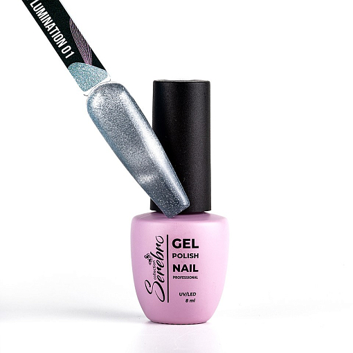 Serebro, Cat Lumination - светоотражающий гель-лак "Кошачий глаз" №01, 8 мл Serebro, Cat Lumination - светоотражающий гель-лак "Кошачий глаз" №01, 8 мл