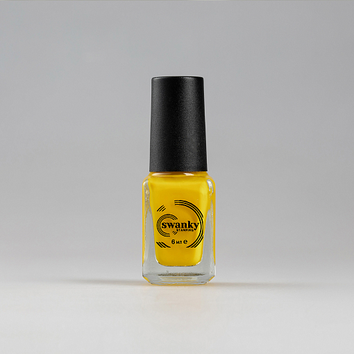 Swanky Stamping, лак для стемпинга S50 (lemon chrome), 6 мл