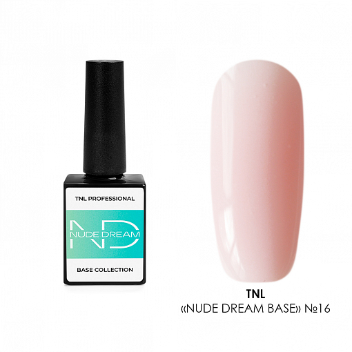 TNL, Nude dream base - цветная база №16, 10 мл