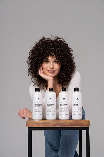 Adricoco, CURLY - набор для биозавивки волос