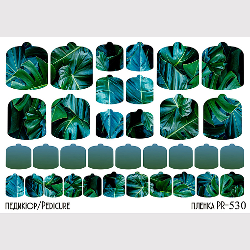 Anna Tkacheva, наклейки пленки для педикюра PR-530 Anna Tkacheva, наклейки пленки для педикюра PR-530