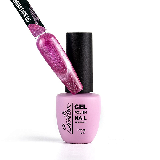 Serebro, Cat Lumination - светоотражающий гель-лак "Кошачий глаз" №05, 8 мл Serebro, Cat Lumination - светоотражающий гель-лак "Кошачий глаз" №05, 8 мл