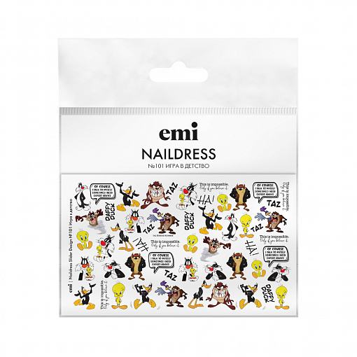 EMI, Naildress Slider Design - слайдер-дизайн №101 (Игра в детство)