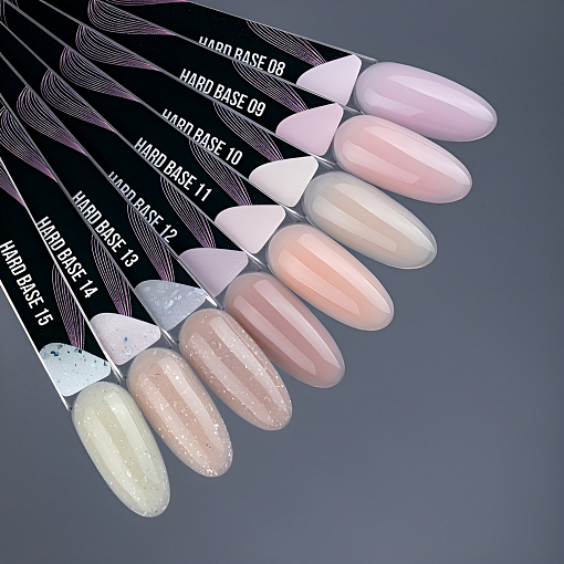 Serebro, Hard base - жесткая база для гель-лака №13, 11 мл