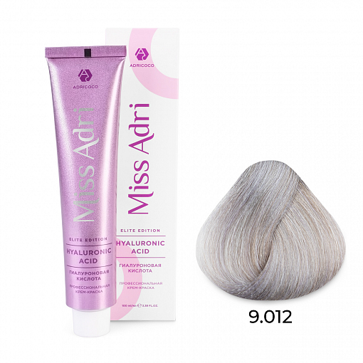 Adricoco, Miss Adri Elite Edition - крем-краска для волос (оттенок 9.012), 100 мл
