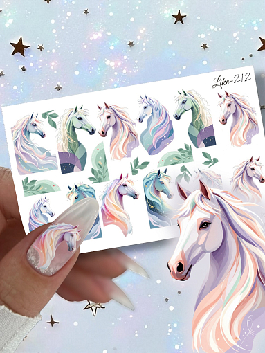 Anna Tkacheva, набор №272 слайдер-дизайн (LIKE-212, LIKE-215, LIKE-216, LIKE-219, LIKE-213), 5 шт