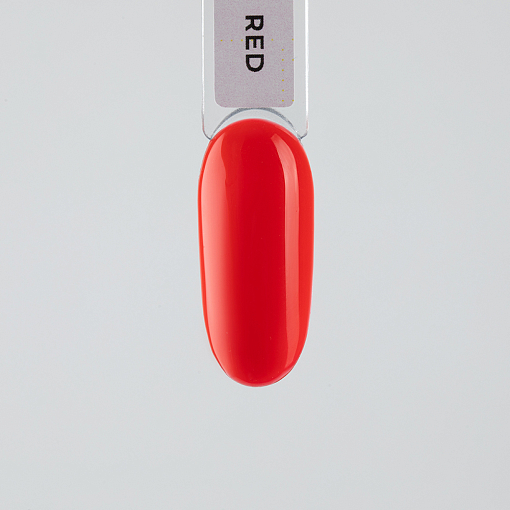 MoodNail, Pedicure collection - однофазный гель-лак для педикюра (Red), 10 гр