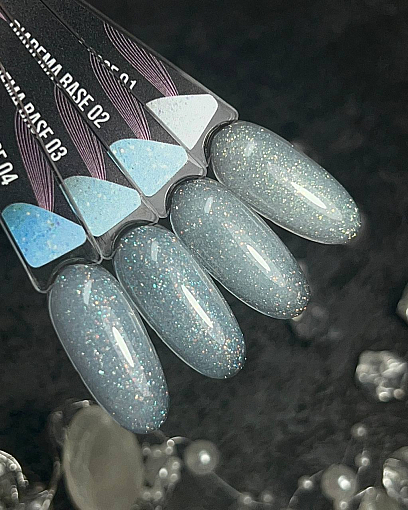 Serebro, DiaDema base - база с голографическими блестками №03, 11 мл