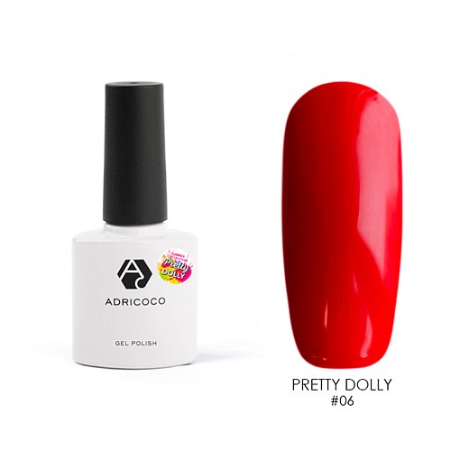 Adricoco, гель-лак (Pretty Dolly №06), 8 мл