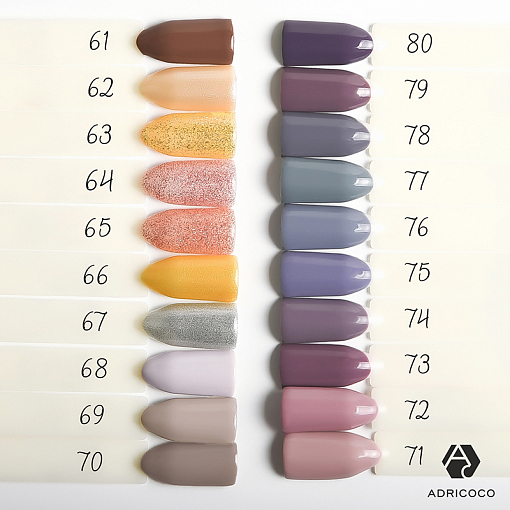 Adricoco, гель-лак (№061), 8 мл