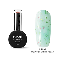RuNail, набор гель-лаков "Flower dress" (6 оттенков по 9 мл)