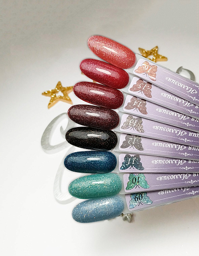 Serebro, гель-лак "Иллюзия" (№12), 11 мл