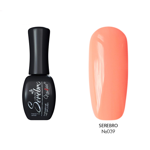 Serebro, гель-лак (№039), 11 мл Serebro, гель-лак (№039), 11 мл