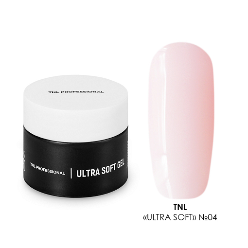 TNL, Ultra soft - низкотемпер. однофазный гель №04 (камуфлирующий нежно-розовый), 50 мл