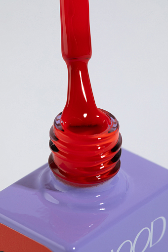 MoodNail, Pedicure collection - однофазный гель-лак для педикюра (Red), 10 гр