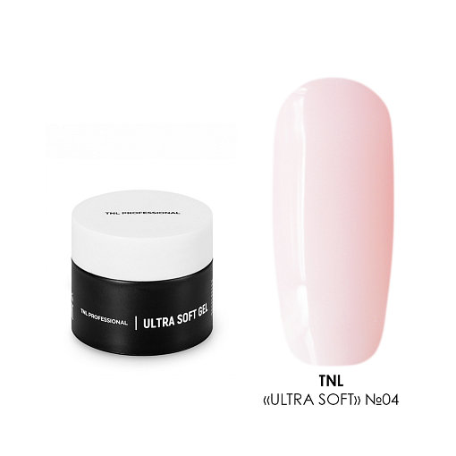 TNL, Ultra soft - низкотемпер. однофазный гель №04 (камуфлирующий нежно-розовый), 15 мл