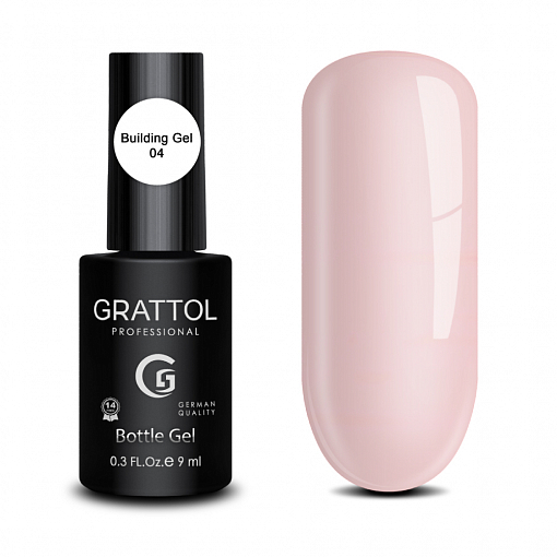 Grattol, Gel Bottle - моделирующий камуфлирующий гель №04, 9 мл