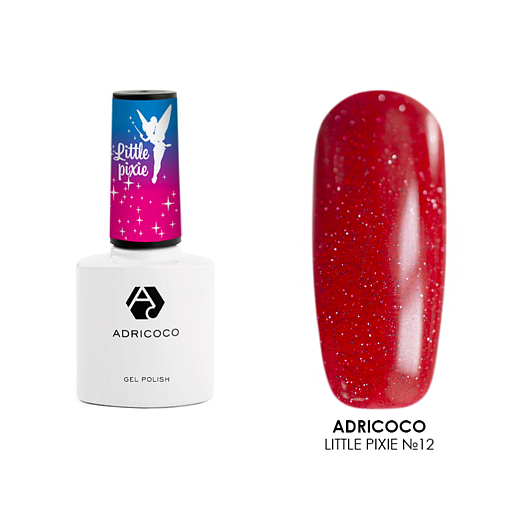 Adricoco, Little Pixie - гель-лак светоотражающий №12 (Аленький цветочек), 8 мл Adricoco, Little Pixie - гель-лак светоотражающий №12 (Аленький цветочек), 8 мл