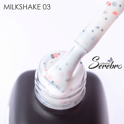 Serebro, гель-лак Milkshake №03, 11 мл
