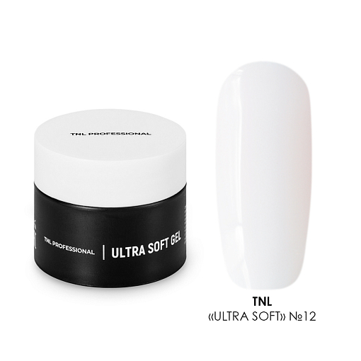 TNL, Ultra soft - низкотемпер. однофазный гель №12 (камуфлирующий прозрачно-белый), 50 мл