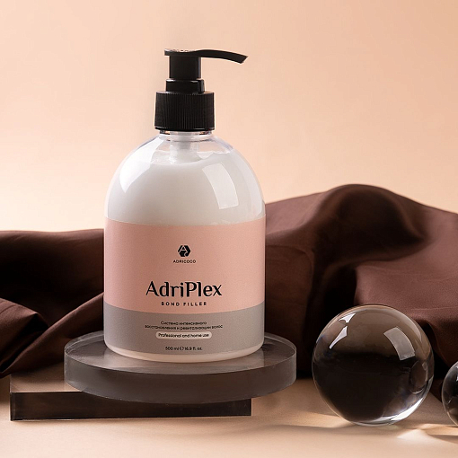 Adricoco, ADRIPLEX Bond Filler - система интенсивного восстановления и ревитализации волос, 500 мл