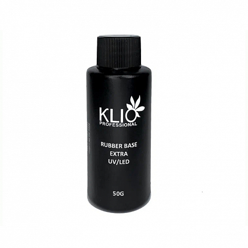 Klio, Extra Rubber Base - экстрагустая каучуковая база для гель-лака (узкое горлышко), 50 гр