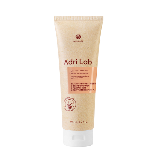 Adricoco, Adri Lab - бальзам против выпадения и для роста волос, 250 мл